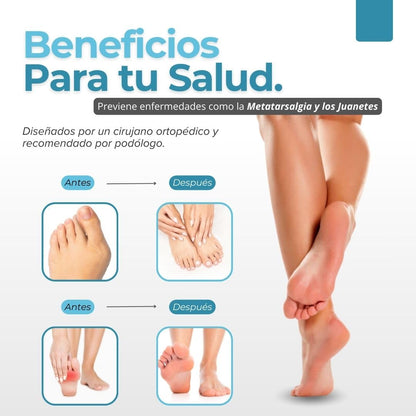 Almohadillas terapéuticas con Separador de dedos l Oferta Especial