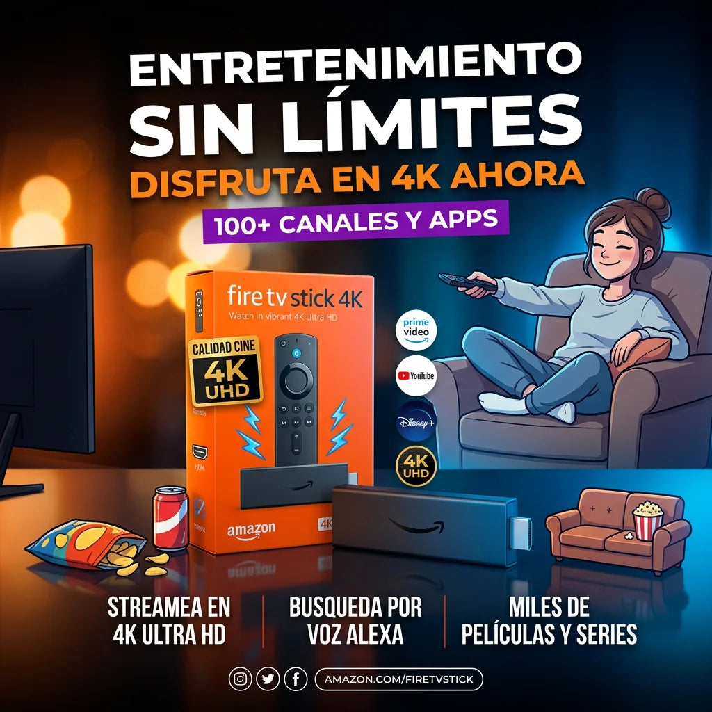 DECODIFICADOR SMART TV CON CONTROL REMOTO